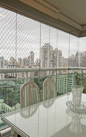Apartamento para alugar com 109m², 3 quartos e 2 vagasVaranda da Sala