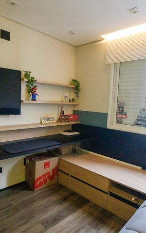 Apartamento à venda com 113m², 3 quartos e 2 vagasQuarto 2