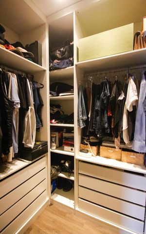 Apartamento à venda com 113m², 3 quartos e 2 vagasCloset da suíte
