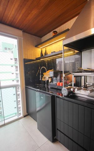 Apartamento à venda com 113m², 3 quartos e 2 vagasVaranda gourmet