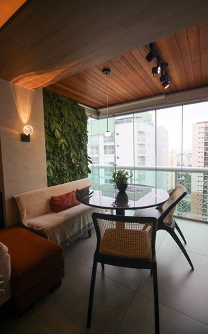 Apartamento à venda com 113m², 3 quartos e 2 vagasVaranda gourmet