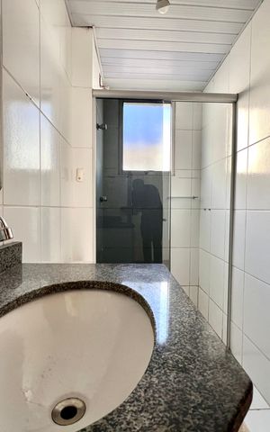 Apartamento à venda com 60m², 3 quartos e 1 vaga Apartamento à venda com 60m², 3 quartos e 1 vagaBanheiro Social