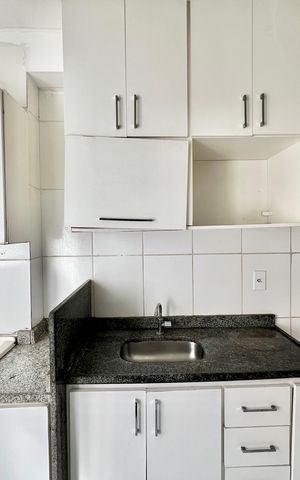 Apartamento à venda com 60m², 3 quartos e 1 vaga Apartamento à venda com 60m², 3 quartos e 1 vagaCozinha e Área de Serviço