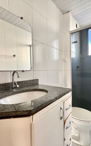 Apartamento à venda com 60m², 3 quartos e 1 vaga Apartamento à venda com 60m², 3 quartos e 1 vagaBanheiro Social