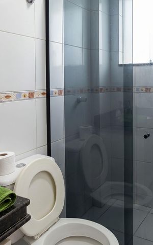 Apartamento à venda com 49m², 2 quartos e 1 vaga Apartamento à venda com 49m², 2 quartos e 1 vagaBanheiro