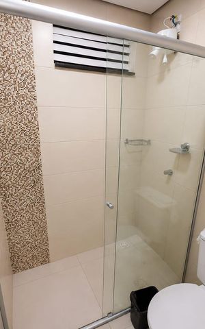 Studio para alugar com 25m², 1 quarto e sem vaga Studio para alugar com 25m², 1 quarto e sem vagaBanheiro