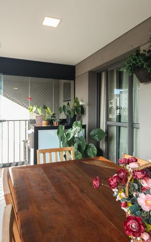 Apartamento à venda com 105m², 3 quartos e 2 vagas Apartamento à venda com 105m², 3 quartos e 2 vagasVaranda Gourmet