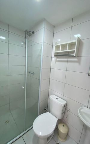 Apartamento à venda com 41m², 2 quartos e sem vaga Apartamento à venda com 41m², 2 quartos e sem vagaBanheiro