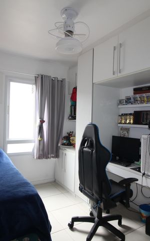 Casa de condomínio para alugar com 160m², 3 quartos e 2 vagasQuarto 2