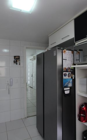 Casa de condomínio para alugar com 160m², 3 quartos e 2 vagasCozinha
