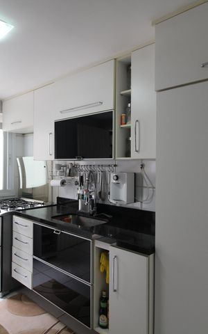 Casa de condomínio para alugar com 160m², 3 quartos e 2 vagasCozinha
