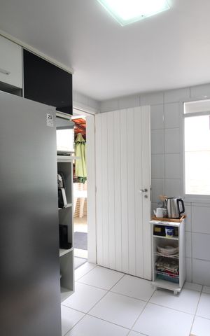 Casa de condomínio para alugar com 160m², 3 quartos e 2 vagasCozinha