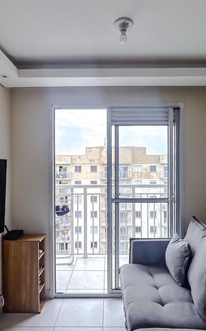 Apartamento à venda com 27m², 1 quarto e sem vagaSala