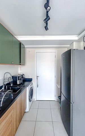 Apartamento à venda com 27m², 1 quarto e sem vagaCozinha e Área de Serviço