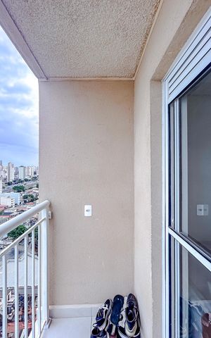 Apartamento à venda com 27m², 1 quarto e sem vagaVaranda