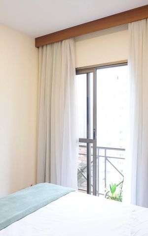Apartamento à venda com 38m², 1 quarto e 1 vagaQuarto