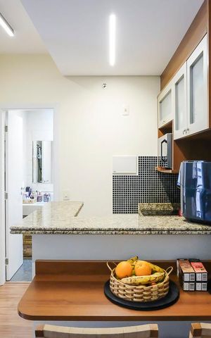 Apartamento à venda com 38m², 1 quarto e 1 vagaCozinha