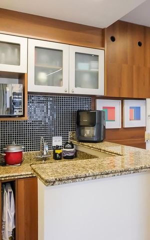 Apartamento à venda com 38m², 1 quarto e 1 vagaCozinha