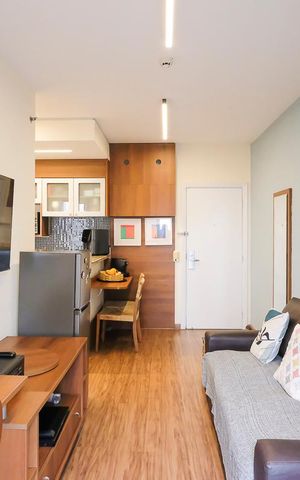 Apartamento à venda com 38m², 1 quarto e 1 vagaSala