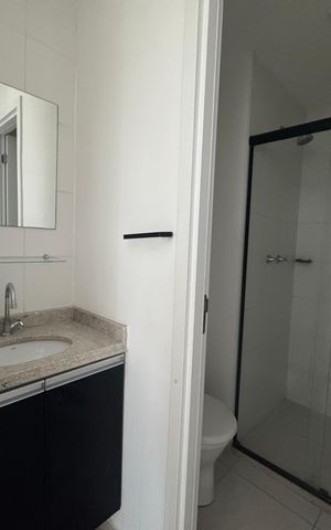 Apartamento à venda com 40m², 1 quarto e 1 vaga Apartamento à venda com 40m², 1 quarto e 1 vagaBanheiro
