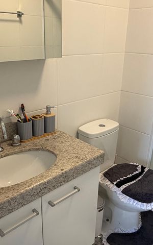 Apartamento para alugar com 77m², 2 quartos e 1 vagaBanheiro da suíte 2
