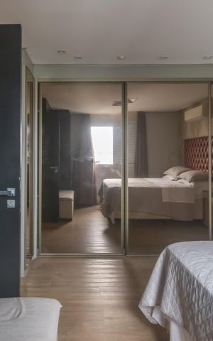 Apartamento à venda com 154m², 3 quartos e 2 vagas Apartamento à venda com 154m², 3 quartos e 2 vagasQuarto Suíte