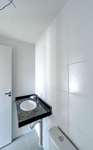 Apartamento para alugar com 91m², 2 quartos e 1 vagaBanheiro