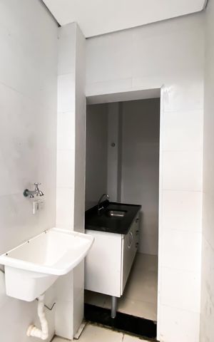 Apartamento para alugar com 45m², 2 quartos e sem vaga Apartamento para alugar com 45m², 2 quartos e sem vagaÁrea de Serviço