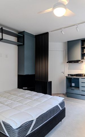 Studio para alugar com 24m², 1 quarto e sem vaga Studio para alugar com 24m², 1 quarto e sem vagaStudio