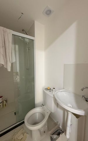 Studio para alugar com 24m², 1 quarto e sem vaga