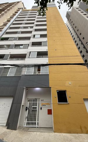 Studio para alugar com 24m², 1 quarto e sem vaga