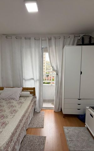 Studio para alugar com 24m², 1 quarto e sem vaga