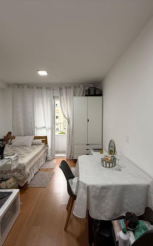 Studio para alugar com 24m², 1 quarto e sem vaga