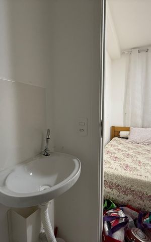 Studio para alugar com 24m², 1 quarto e sem vaga