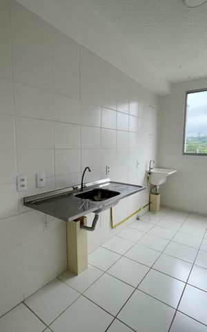 Apartamento para alugar com 44m², 2 quartos e 1 vaga Apartamento para alugar com 44m², 2 quartos e 1 vagaCozinha e Área de Serviço