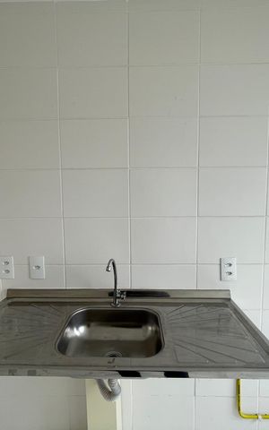 Apartamento para alugar com 44m², 2 quartos e 1 vaga Apartamento para alugar com 44m², 2 quartos e 1 vagaCozinha e Área de Serviço
