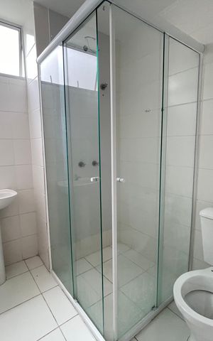 Apartamento para alugar com 44m², 2 quartos e 1 vaga Apartamento para alugar com 44m², 2 quartos e 1 vagaBanheiro