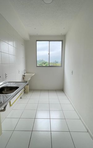 Apartamento para alugar com 44m², 2 quartos e 1 vaga Apartamento para alugar com 44m², 2 quartos e 1 vagaCozinha e Área de Serviço