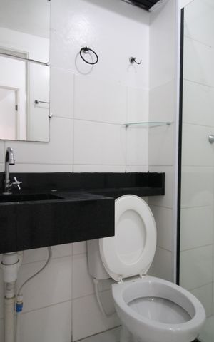 Apartamento à venda com 37m², 2 quartos e sem vagaBanheiro