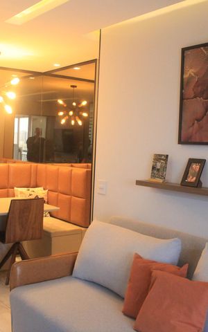 Apartamento à venda com 67m², 2 quartos e 1 vagaSala