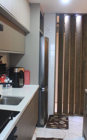 Apartamento à venda com 67m², 2 quartos e 1 vagaCozinha
