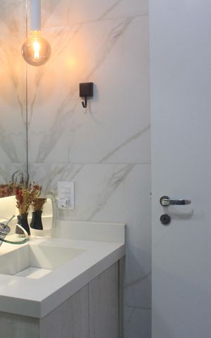 Apartamento à venda com 67m², 2 quartos e 1 vagaBanheiro da Suíte