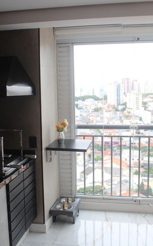 Apartamento à venda com 67m², 2 quartos e 1 vagaVaranda