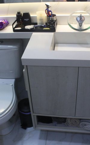 Apartamento à venda com 67m², 2 quartos e 1 vagaBanheiro da Suíte