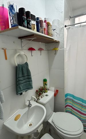 Apartamento para alugar com 40m², 2 quartos e sem vagaBanheiro