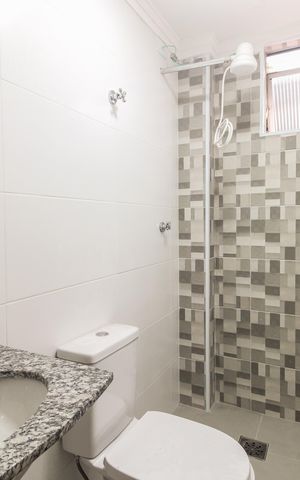 Apartamento para alugar com 59m², 2 quartos e 1 vagaBanheiro 