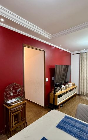 Apartamento à venda com 77m², 3 quartos e 1 vaga Apartamento à venda com 77m², 3 quartos e 1 vagaSala