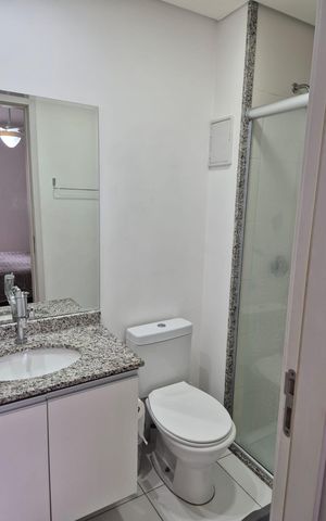 Apartamento à venda com 43m², 1 quarto e 1 vaga