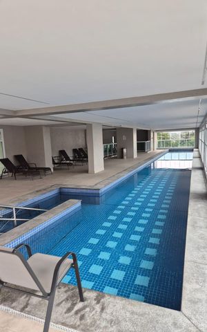 Apartamento à venda com 43m², 1 quarto e 1 vaga Apartamento à venda com 43m², 1 quarto e 1 vagaPiscina