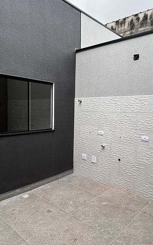 Casa à venda com 74m², 2 quartos e 2 vagas Casa à venda com 74m², 2 quartos e 2 vagasArea de Serviço